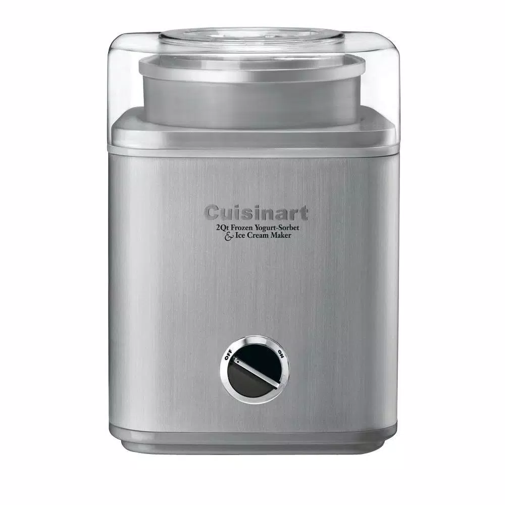 Dessert Makers Cuisinart 2 Qt. Stainless Steel Ice Cream Maker With Control Panel 1 Dessert Makers Cuisinart 2 Qt. Stainless Steel Ice Cream Maker With Control Panel
