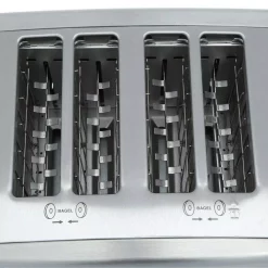 Toasters Cuisinart Touch To Toast 4-Slice Stainless Steel Wide Slot Leverless Toaster 7 Toasters Cuisinart Touch To Toast 4-Slice Stainless Steel Wide Slot Leverless Toaster -BergHOFF Shop stainless steel cuisinart pop up toasters cpt 440 1f 1000