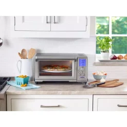 Toasters Cuisinart Chef’s 1800 W 9-Slice Stainless Steel Toaster Oven -BergHOFF Shop stainless steel cuisinart toaster ovens tob 260n1 d4 1000