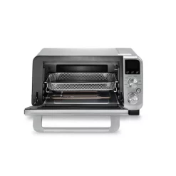 Toasters DeLonghi Livenza 2000 W 6-Slice Stainless Steel Toaster Oven, Convection And Air Fryer 11 Toasters DeLonghi Livenza 2000 W 6-Slice Stainless Steel Toaster Oven, Convection And Air Fryer -BergHOFF Shop stainless steel delonghi toaster ovens eo141664m 4f 1000