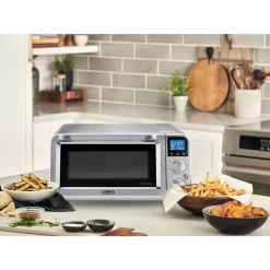 Toasters DeLonghi Livenza 2000 W 6-Slice Stainless Steel Toaster Oven, Convection And Air Fryer 15 Toasters DeLonghi Livenza 2000 W 6-Slice Stainless Steel Toaster Oven, Convection And Air Fryer -BergHOFF Shop stainless steel delonghi toaster ovens eo141664m 76 1000
