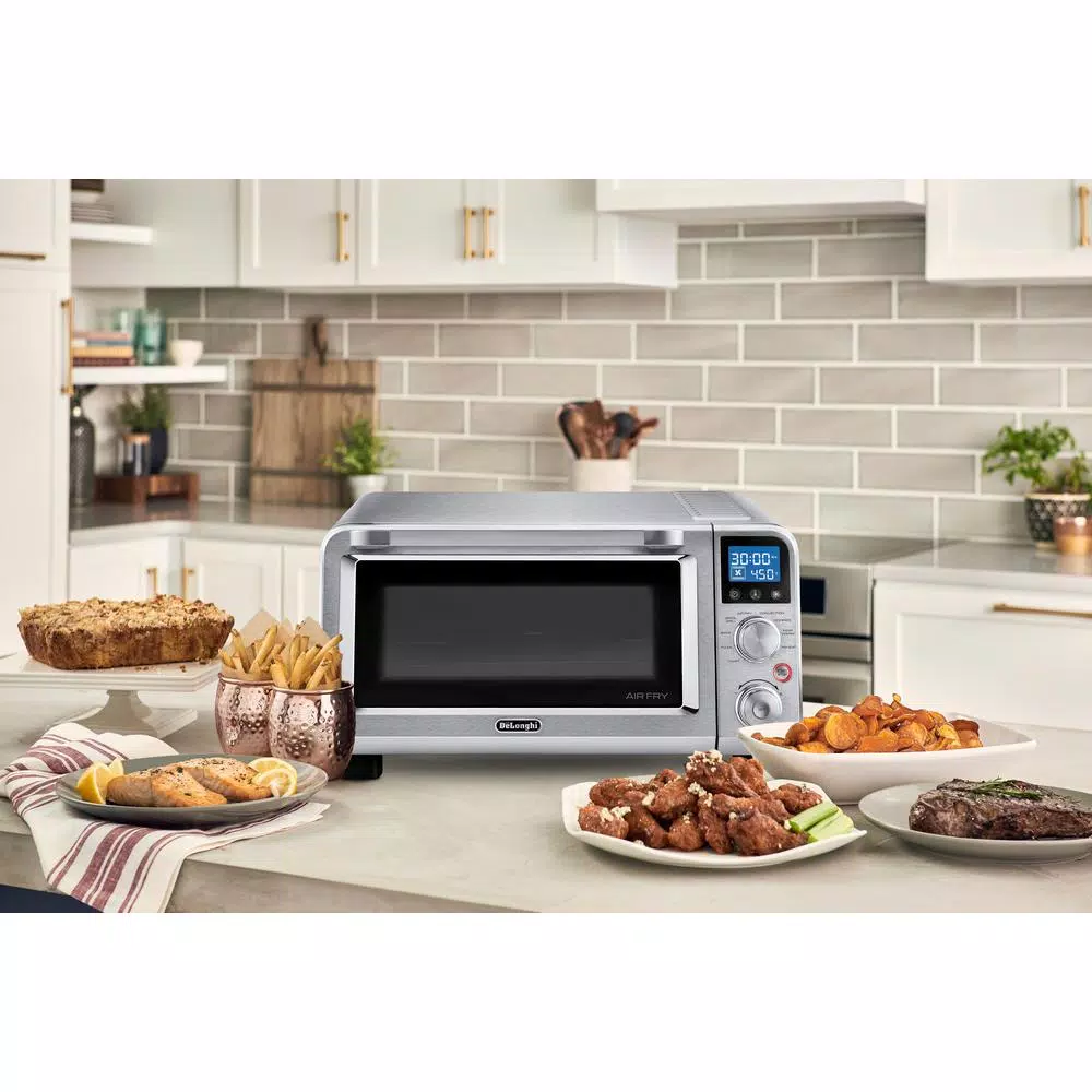 Toasters DeLonghi Livenza 2000 W 6-Slice Stainless Steel Toaster Oven, Convection And Air Fryer 7 Toasters DeLonghi Livenza 2000 W 6-Slice Stainless Steel Toaster Oven, Convection And Air Fryer - Image 7