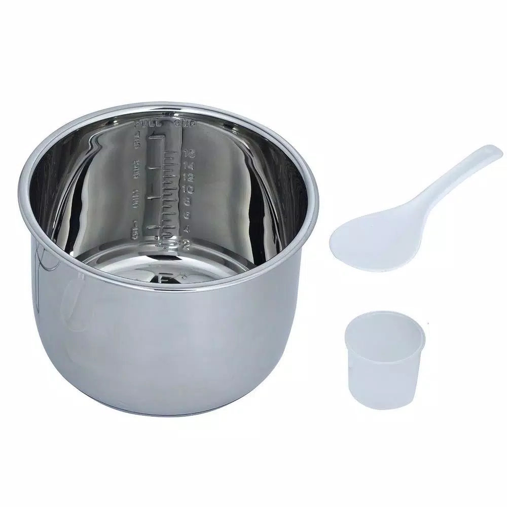 Cookers GoWISE USA 8 Qt. Stainless Steel Electric Pressure Cooker With Stainless Steel Pot 2 Cookers GoWISE USA 8 Qt. Stainless Steel Electric Pressure Cooker With Stainless Steel Pot - Image 2