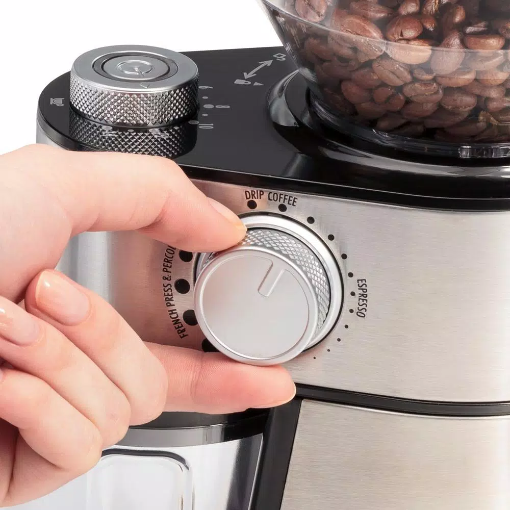 Coffee Makers Hamilton Beach 16 Oz Stainless Steel Burr Coffee Grinder 3 Coffee Makers Hamilton Beach 16 Oz Stainless Steel Burr Coffee Grinder - Image 3