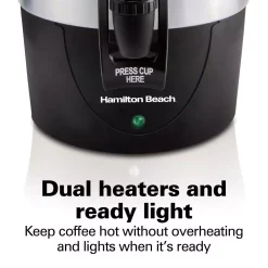 Coffee Makers Hamilton Beach 45-Cup Fast Brew Stainless Steel With 1-Hand Dispensing Coffee Urn 15 Coffee Makers Hamilton Beach 45-Cup Fast Brew Stainless Steel With 1-Hand Dispensing Coffee Urn -BergHOFF Shop stainless steel hamilton beach coffee urns 40521 44 1000