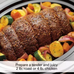 Cookers Hamilton Beach 4 Qt. Stainless Steel Slow Cooker With Built In Timer -BergHOFF Shop stainless steel hamilton beach slow cookers 33443 1f 1000