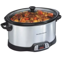 Cookers Hamilton Beach 8 Qt. Programmable Stainless Steel Slow Cooker With Built-In Timer And Temperature Settings 11 Cookers Hamilton Beach 8 Qt. Programmable Stainless Steel Slow Cooker With Built-In Timer And Temperature Settings -BergHOFF Shop stainless steel hamilton beach slow cookers 33480 44 1000
