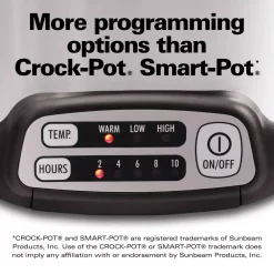 Cookers Hamilton Beach Stovetop Sear And Cook 6 Qt. Stainless Steel Slow Cooker -BergHOFF Shop stainless steel hamilton beach slow cookers 33662 44 1000