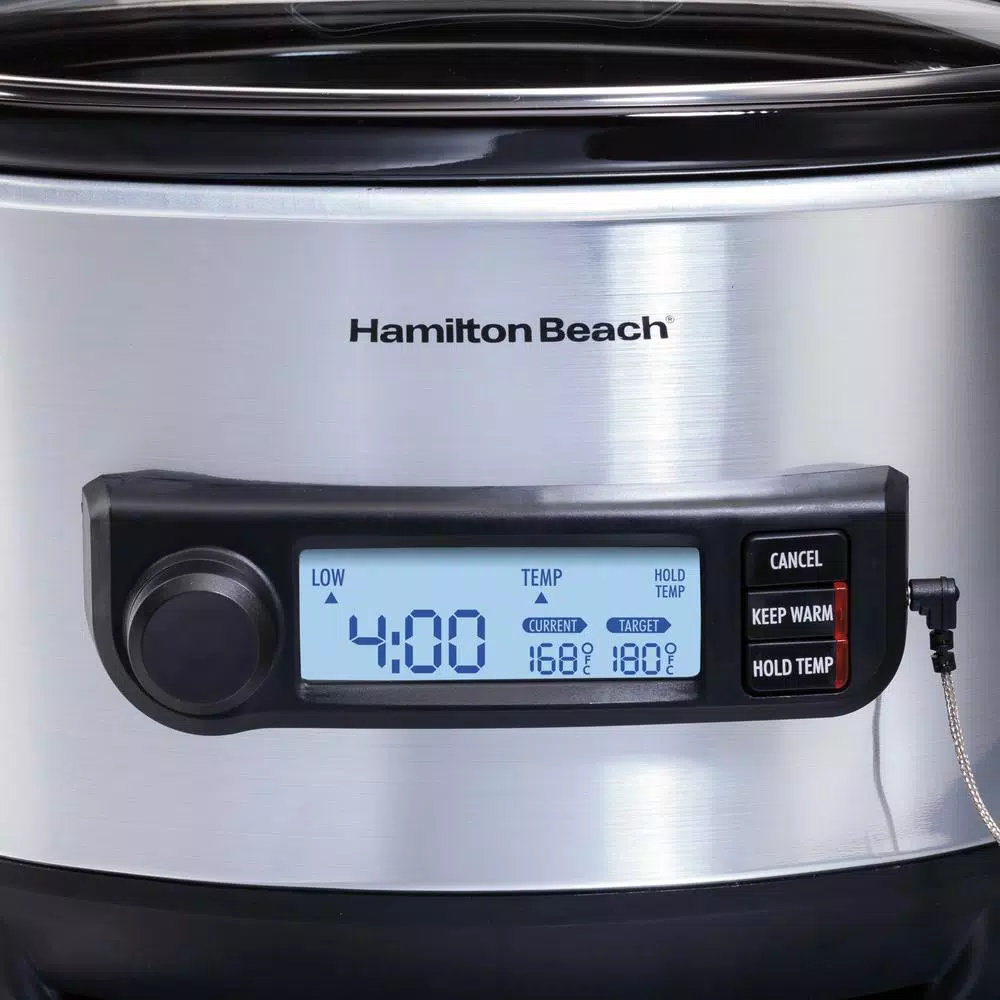 Cookers Hamilton Beach 6 Qt. Stainless Steel Slow Cooker 5 Cookers Hamilton Beach 6 Qt. Stainless Steel Slow Cooker - Image 5