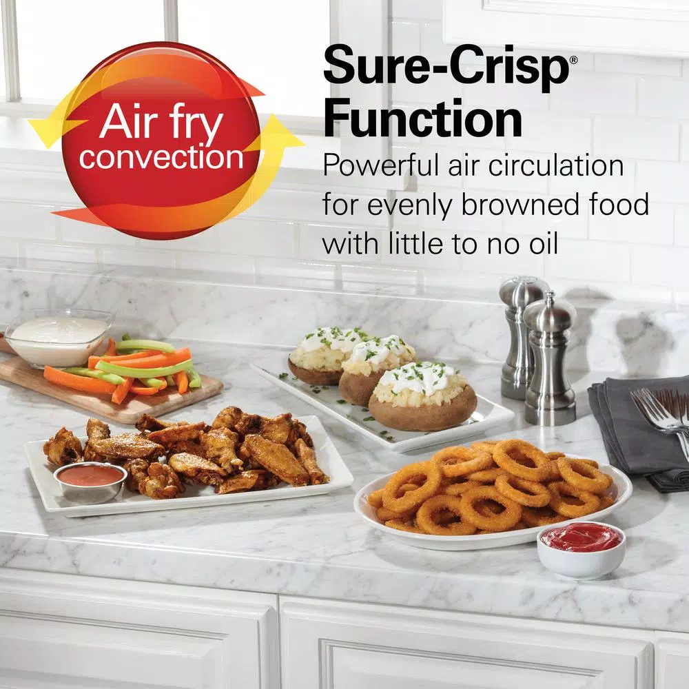 Toasters Hamilton Beach Sure Crisp 1440 W 6-Slice Stainless Steel Toaster Oven With Air Fry 4 Toasters Hamilton Beach Sure Crisp 1440 W 6-Slice Stainless Steel Toaster Oven With Air Fry - Image 4