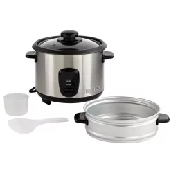 Cookers IMUSA 20-Cup Stainless Steel Rice Cooker With Non-Stick Interior -BergHOFF Shop stainless steel imusa rice cookers gau 00023 1f 1000