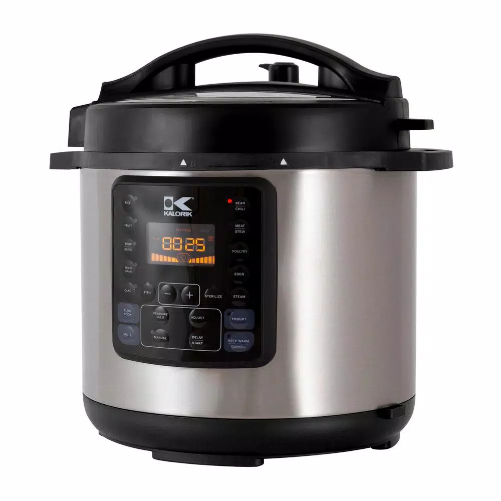 Cookers KALORIK 10-in-1 Multi Use 6 Qt. Stainless Steel Electric Pressure Cooker 2 Cookers KALORIK 10-in-1 Multi Use 6 Qt. Stainless Steel Electric Pressure Cooker - Image 2