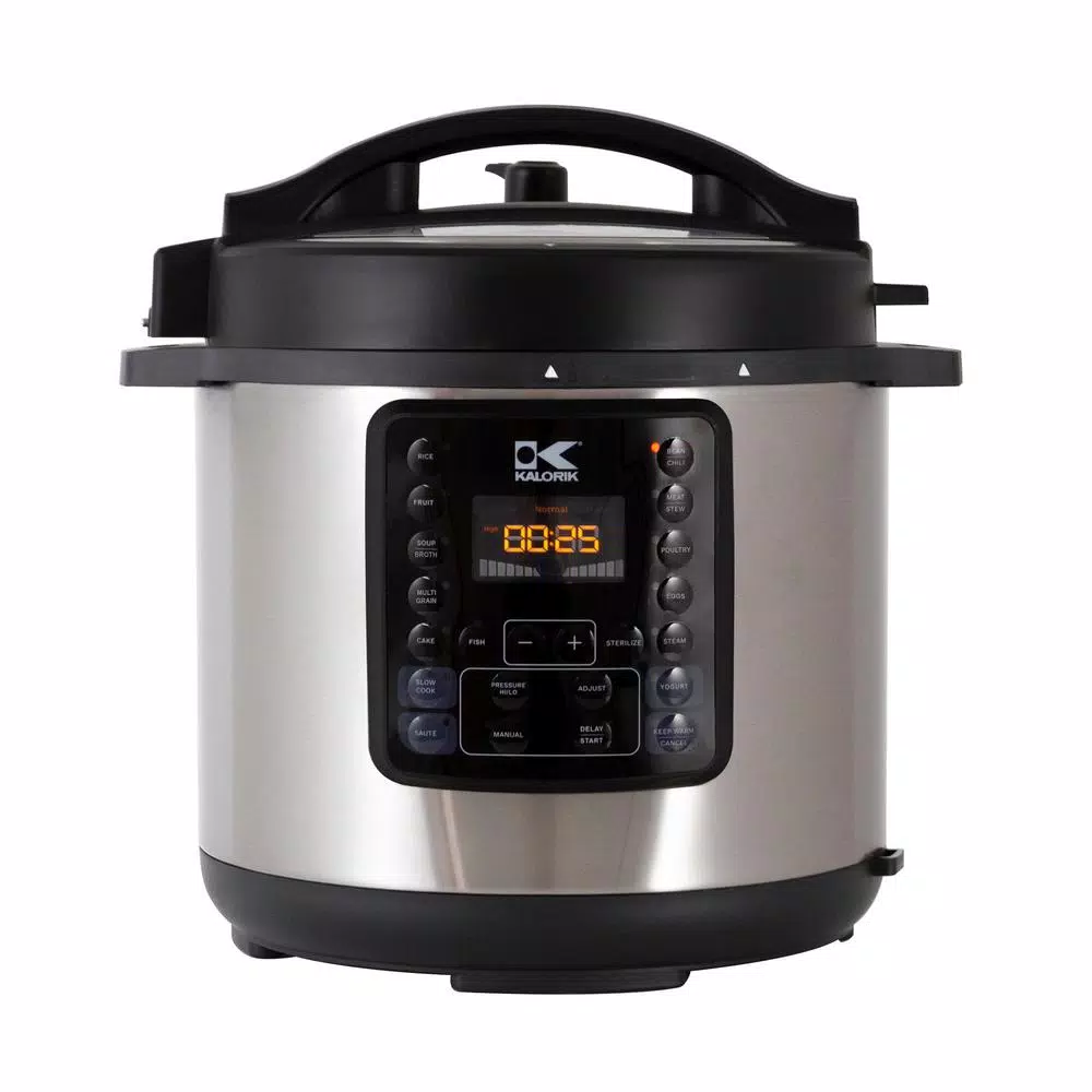 Cookers KALORIK 10-in-1 Multi Use 8 Qt. Stainless Steel Electric Pressure Cooker 1 Cookers KALORIK 10-in-1 Multi Use 8 Qt. Stainless Steel Electric Pressure Cooker