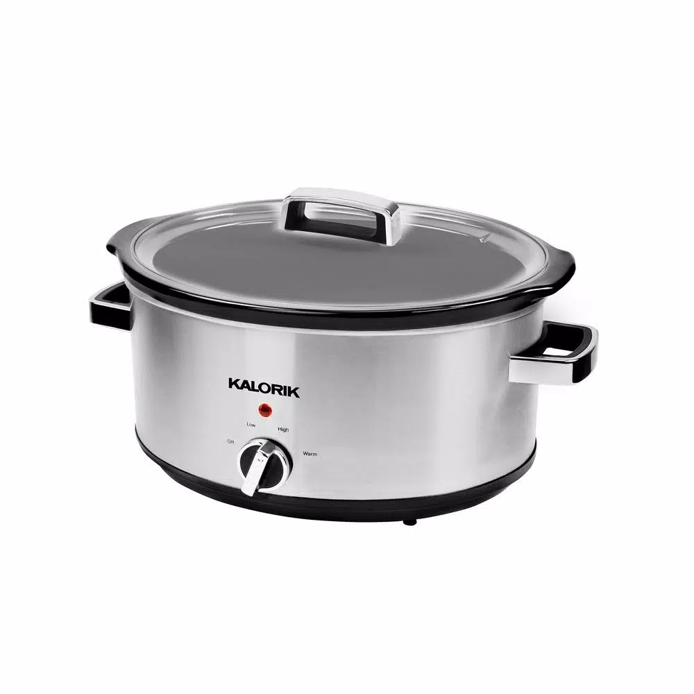 Cookers KALORIK 6.5 Qt. Stainless Steel Slow Cooker 1 Cookers KALORIK 6.5 Qt. Stainless Steel Slow Cooker