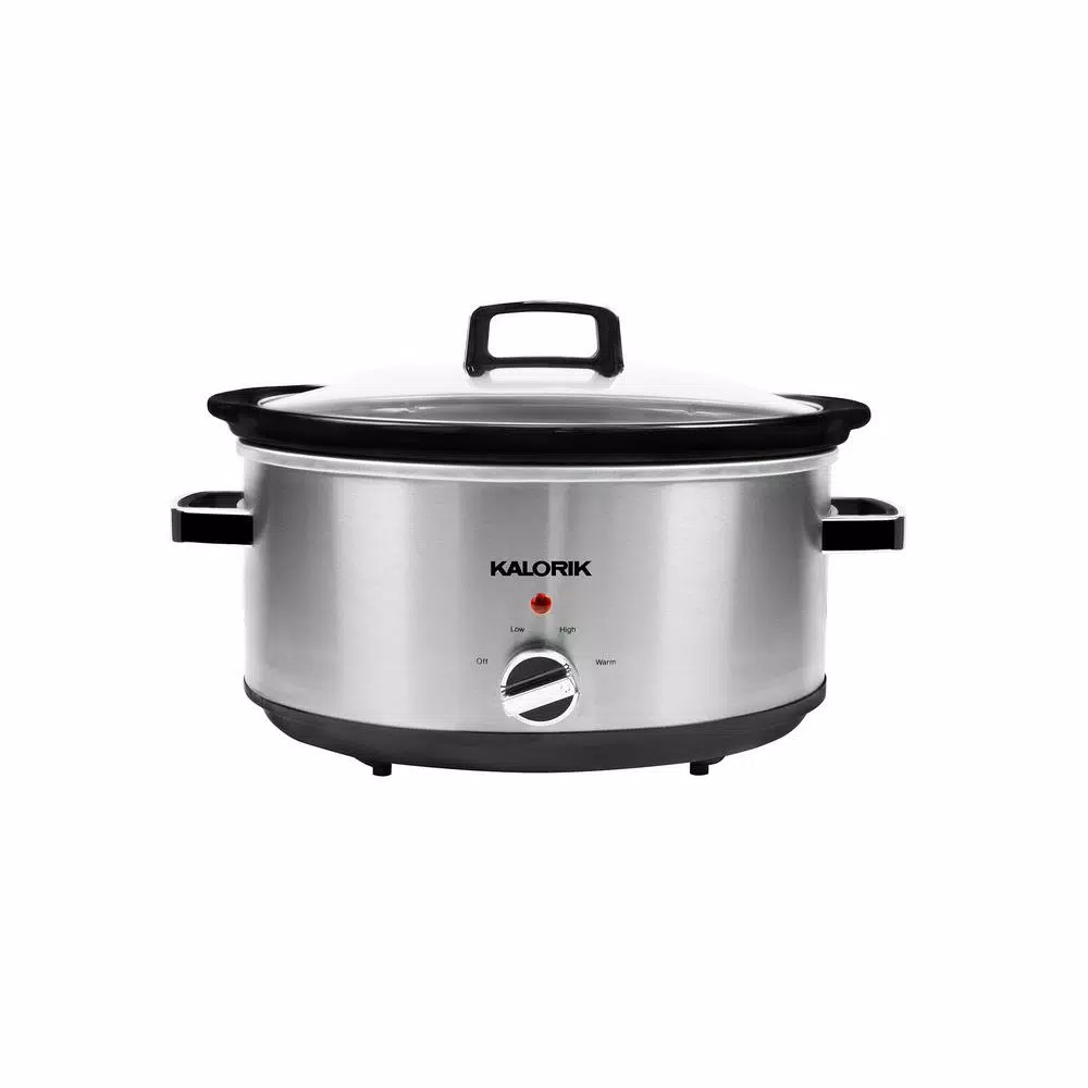 Cookers KALORIK 6.5 Qt. Stainless Steel Slow Cooker 2 Cookers KALORIK 6.5 Qt. Stainless Steel Slow Cooker - Image 2