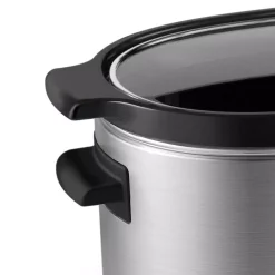 Cookers KitchenAid 6 Qt. Stainless Steel Slow Cooker With Glass Lid And Built-In Timer -BergHOFF Shop stainless steel kitchenaid slow cookers ksc6223ss 4f 1000