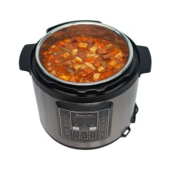 Cookers Magic Chef All-In-One 6 Qt. Stainless Steel Electric Multi-Cooker With Recipe Book -BergHOFF Shop stainless steel magic chef multi cookers mcsmc10s7 c3 1000