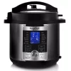 Cookers MegaChef 6 Qt. Stainless Steel Electric Pressure Cooker With Stainless Steel Pot