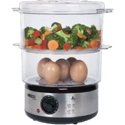 Cookers Nesco 5 Qt. Stainless Steel Food Steamer And Rice Cooker 7 Cookers Nesco 5 Qt. Stainless Steel Food Steamer And Rice Cooker -BergHOFF Shop stainless steel nesco rice cookers st 25f 1f 1000