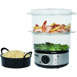 Cookers Nesco 5 Qt. Stainless Steel Food Steamer And Rice Cooker 6 Cookers Nesco 5 Qt. Stainless Steel Food Steamer And Rice Cooker -BergHOFF Shop stainless steel nesco rice cookers st 25f 4f 1000