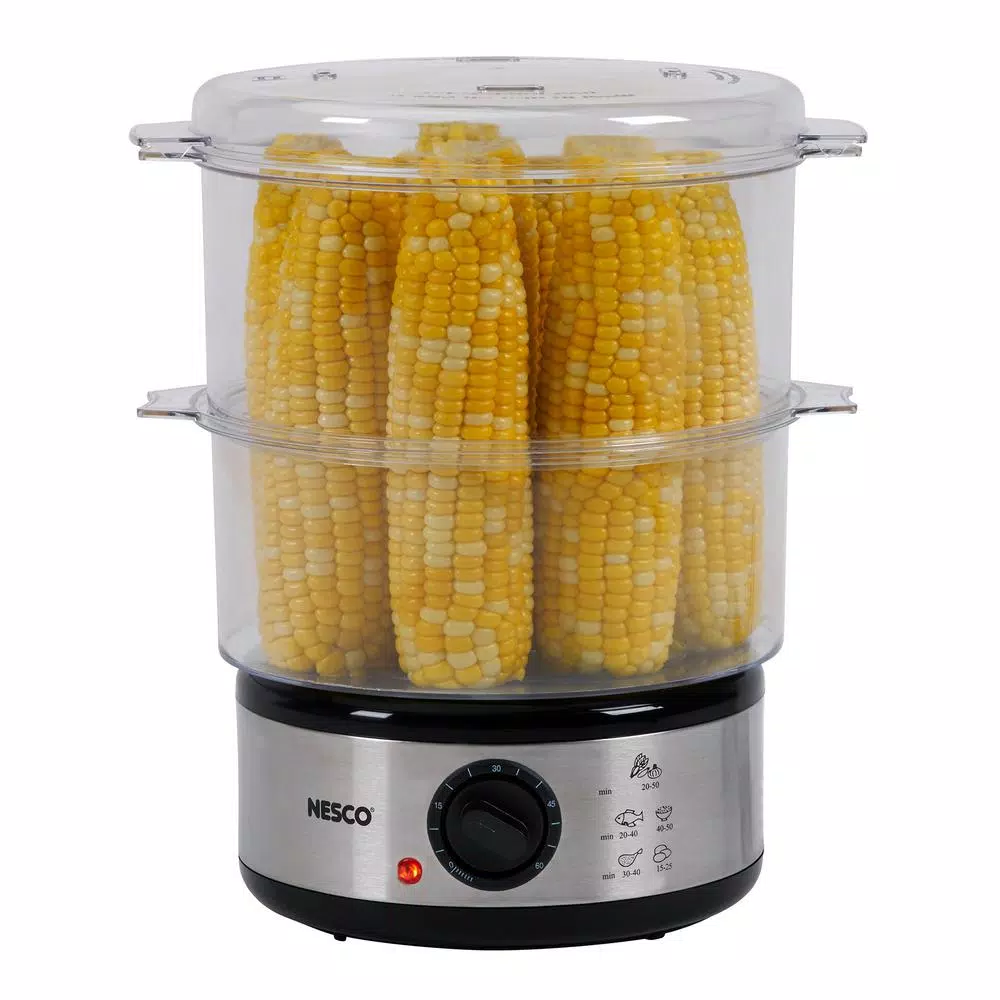 Cookers Nesco 5 Qt. Stainless Steel Food Steamer And Rice Cooker 2 Cookers Nesco 5 Qt. Stainless Steel Food Steamer And Rice Cooker - Image 2