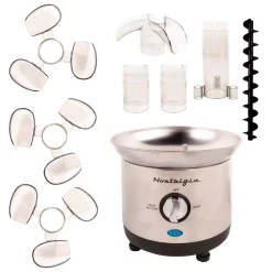 Dessert Makers Nostalgia 3-Tier Stainless Steel Cascading Fondue Fountain -BergHOFF Shop stainless steel nostalgia chocolate fountains cff1000 fa 1000