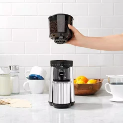 Coffee Makers OXO 16 Oz. Stainless Steel Conical Coffee Grinder With Adjustable Settings 22 Coffee Makers OXO 16 Oz. Stainless Steel Conical Coffee Grinder With Adjustable Settings -BergHOFF Shop stainless steel oxo coffee grinders 8717000 1f 1000