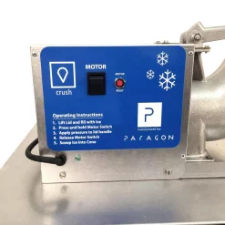 Dessert Makers Paragon Port-A-Blast 8000 Oz. Stainless Steel Snow Cone Machine Cart -BergHOFF Shop stainless steel paragon snow cone machines 6133510 1f 1000