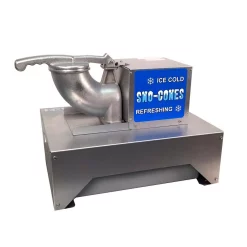 Dessert Makers Paragon Port-A-Blast 8000 Oz. Stainless Steel Snow Cone Machine Cart -BergHOFF Shop stainless steel paragon snow cone machines 6133510 fa 1000