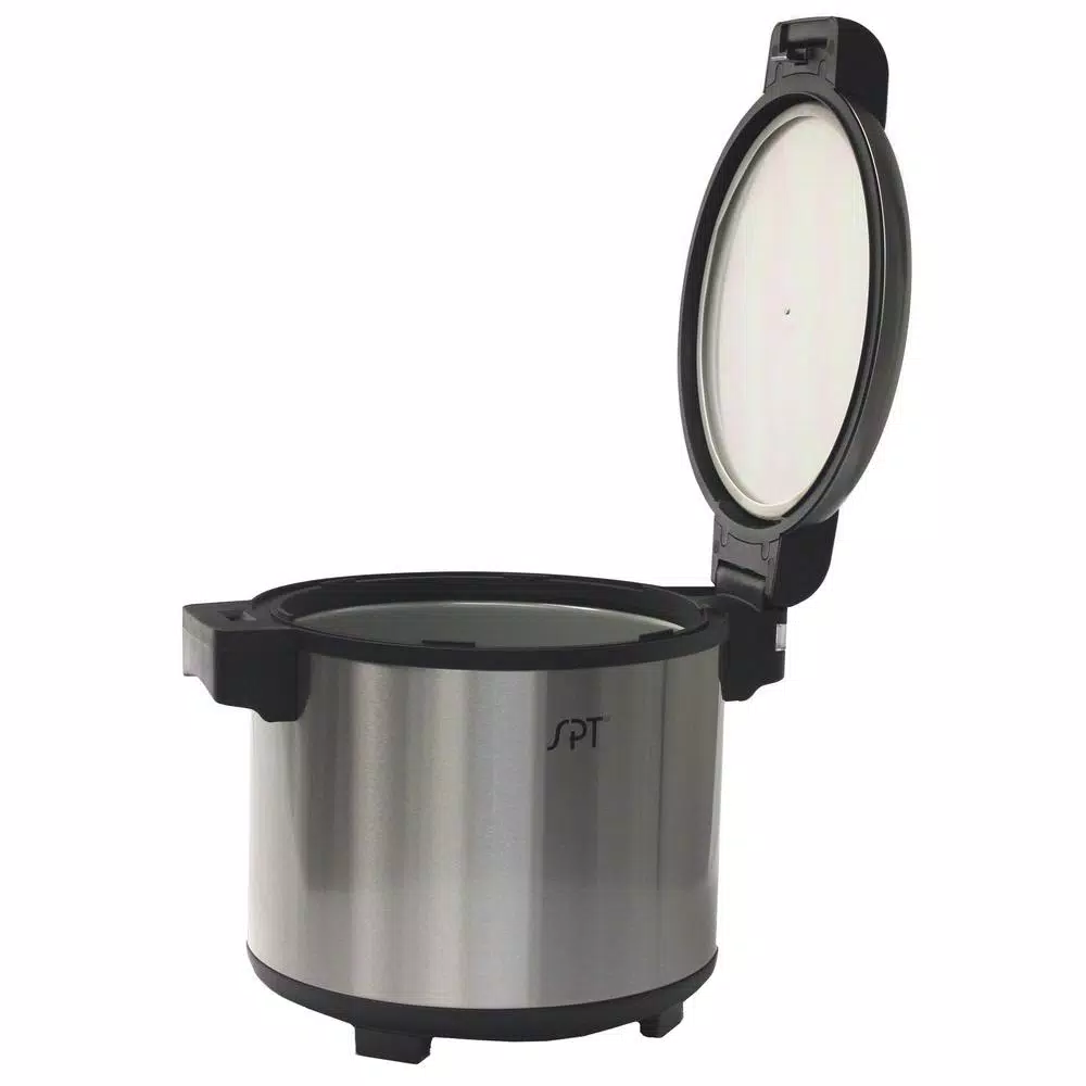 Cookers SPT 21.1 Qt. Stainless Steel Heavy Duty Rice Warmer (not A Cooker) 160 Cup (cooked Rice) 4 Cookers SPT 21.1 Qt. Stainless Steel Heavy Duty Rice Warmer (not A Cooker) 160 Cup (cooked Rice) - Image 4