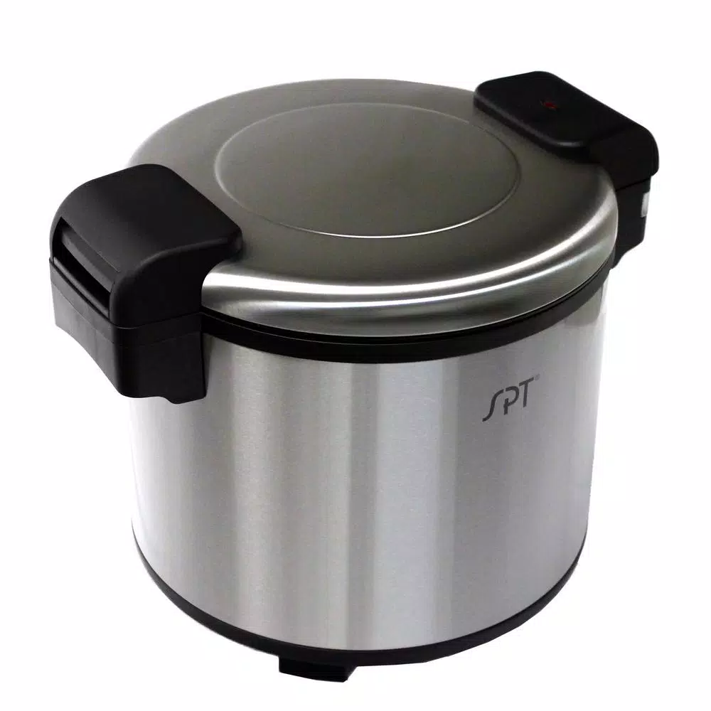 Cookers SPT 21.1 Qt. Stainless Steel Heavy Duty Rice Warmer (not A Cooker) 160 Cup (cooked Rice) 2 Cookers SPT 21.1 Qt. Stainless Steel Heavy Duty Rice Warmer (not A Cooker) 160 Cup (cooked Rice) - Image 2