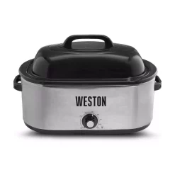 Cookers Weston 22 Qt. Stainless Steel Roaster Oven