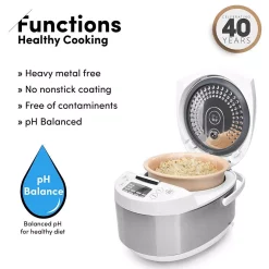 Cookers AROMA 3 Qt. White Electric Multicooker 9 Cookers AROMA 3 Qt. White Electric Multicooker -BergHOFF Shop white aroma multi cookers arc 6206c 1f 1000