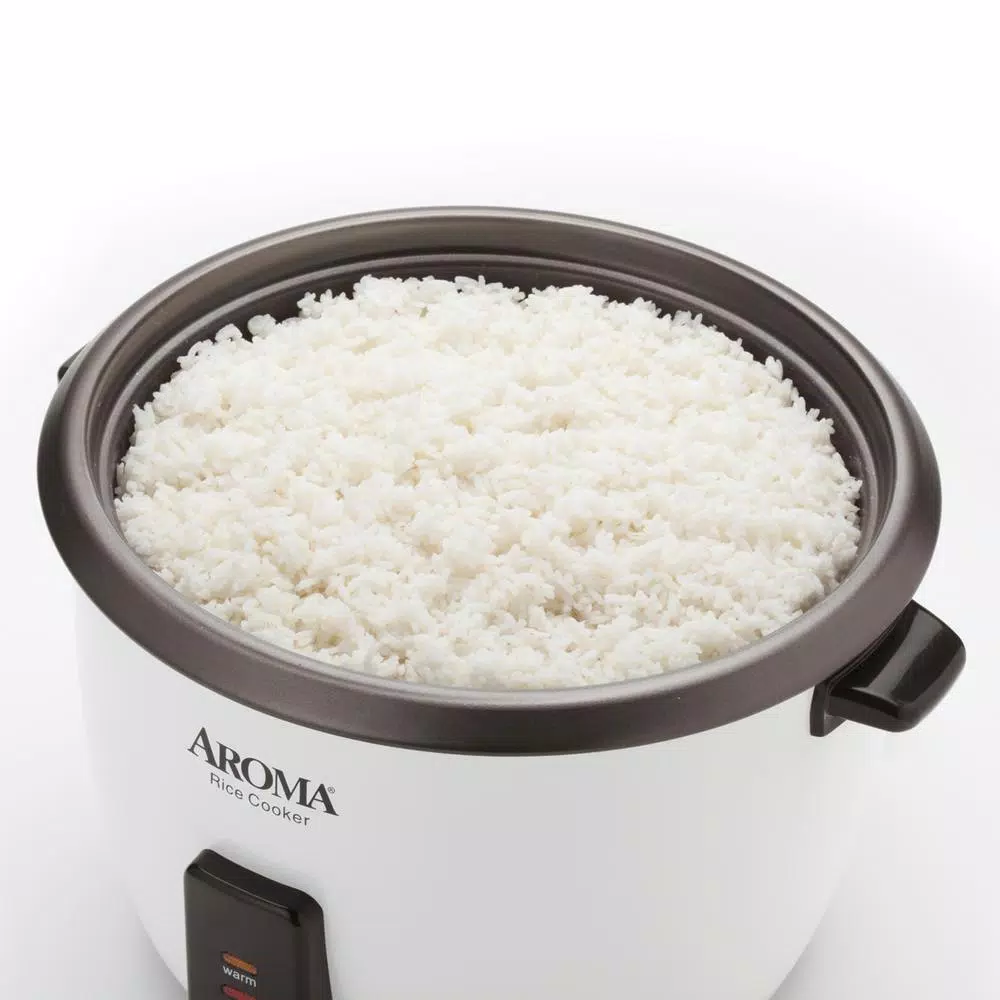 Cookers AROMA Pot-Style 6-Cup White Rice Cooker 6 Cookers AROMA Pot-Style 6-Cup White Rice Cooker - Image 6