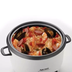 Cookers AROMA Pot-Style 6-Cup White Rice Cooker 10 Cookers AROMA Pot-Style 6-Cup White Rice Cooker -BergHOFF Shop white aroma rice cookers arc 743 1ng c3 1000