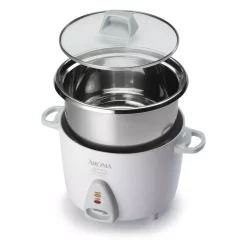 Cookers AROMA 14-Cup Rice Cooker In White -BergHOFF Shop white aroma rice cookers arc 757sg 4f 1000