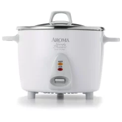 Cookers AROMA 14-Cup Rice Cooker In White