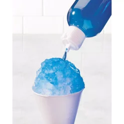 Dessert Makers Nostalgia 8 Oz. Blue And White Countertop Snow Cone Machine -BergHOFF Shop white blue nostalgia snow cone machines ism1000 fa 1000