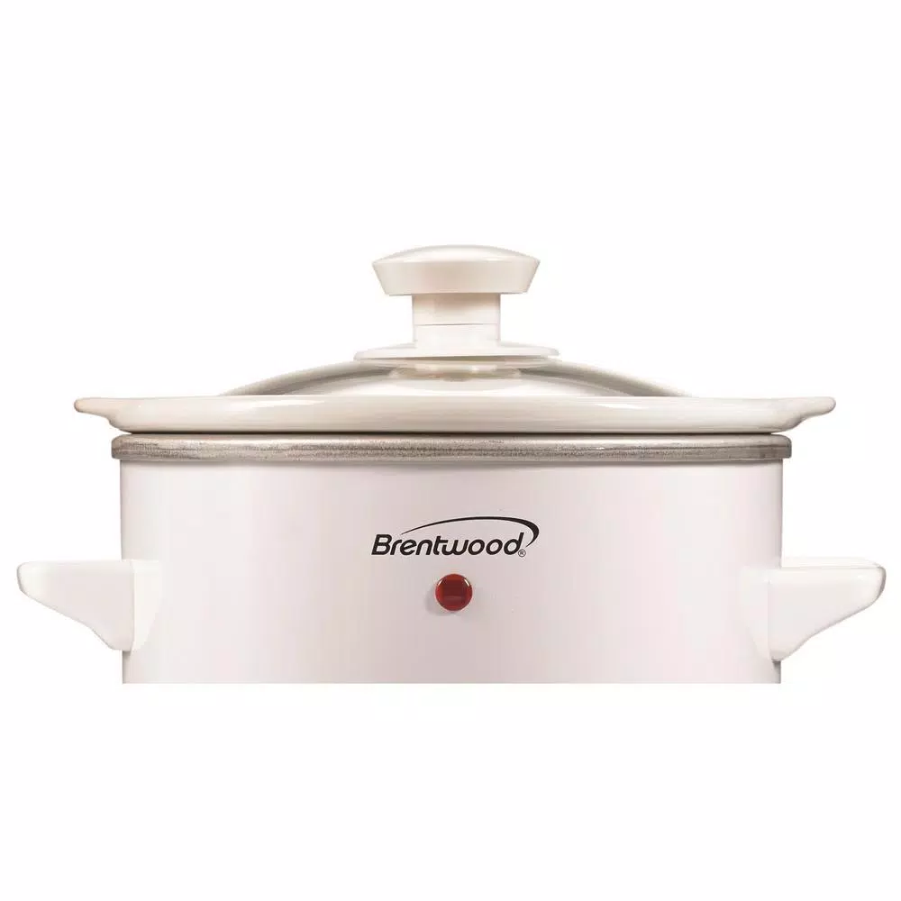 Cookers Brentwood Appliances 1.5 Qt. White Slow Cooker 5 Cookers Brentwood Appliances 1.5 Qt. White Slow Cooker - Image 5