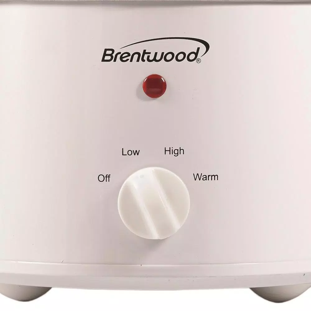 Cookers Brentwood Appliances 1.5 Qt. White Slow Cooker 4 Cookers Brentwood Appliances 1.5 Qt. White Slow Cooker - Image 4