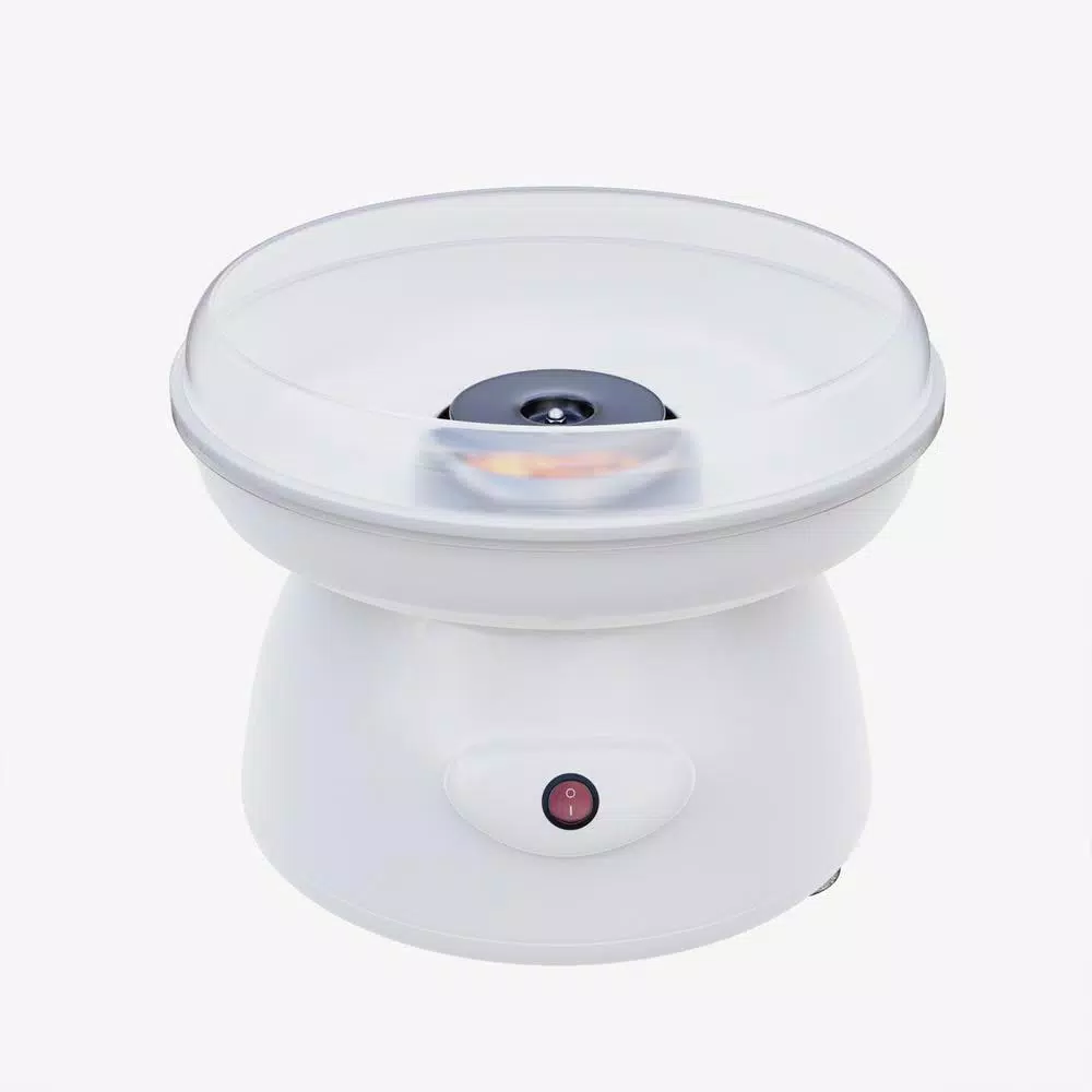 Dessert Makers Chef Buddy White Countertop Cotton Candy Machine 1 Dessert Makers Chef Buddy White Countertop Cotton Candy Machine