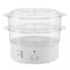 Cookers Classic Cuisine 6.3 Qt. White Rice Cooker With Built-In Timer And Locking Lid