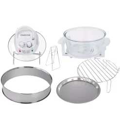 Toasters Classic Cuisine Halogen Tabletop Oven -BergHOFF Shop white classic cuisine toaster ovens w030103 4f 1000