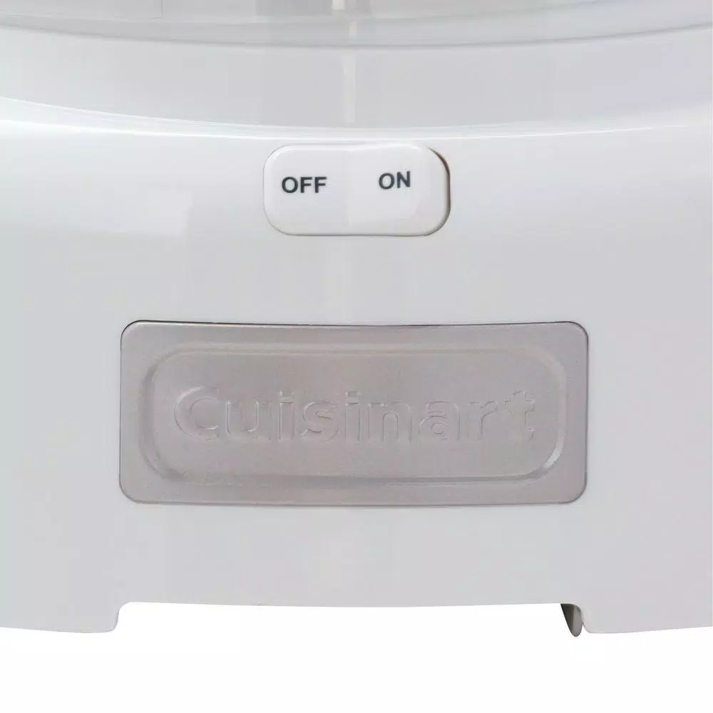 Dessert Makers Cuisinart 1.5 Qt. White Ice Cream Maker With Easy Lock Lid 2 Dessert Makers Cuisinart 1.5 Qt. White Ice Cream Maker With Easy Lock Lid - Image 2