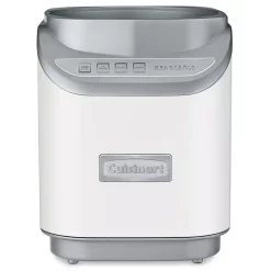 Dessert Makers Cuisinart Cool Creations 2 Qt. White Electric Ice Cream Maker With Recipe Booklet -BergHOFF Shop white cuisinart ice cream makers ice 60w 4f 1000