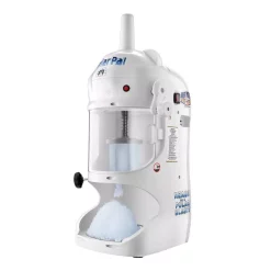 Dessert Makers Great Northern Great Northern Polar Pal 128 Oz. White Ice Block Shaver And Snow Cone Machine -BergHOFF Shop white great northern snow cone machines hwd630234 44 1000