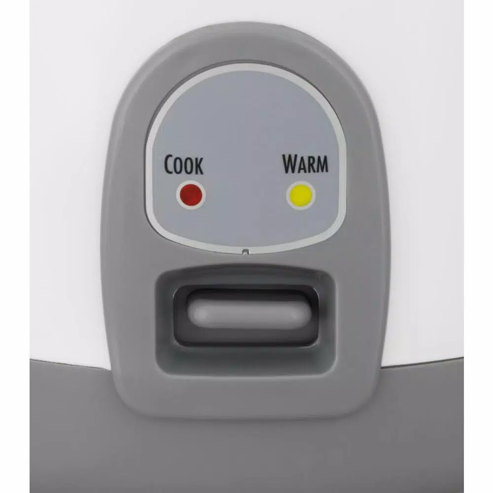 Cookers Hamilton Beach 8-Cup White Rice Cooker And Warmer With Non-Stick Cooking Pot, Rice Paddle And Measuring Cup 3 Cookers Hamilton Beach 8-Cup White Rice Cooker And Warmer With Non-Stick Cooking Pot, Rice Paddle And Measuring Cup - Image 3