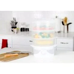 Cookers KALORIK 9.5 Qt. White Food Steamer And Rice Cooker With Built-In Timer 11 Cookers KALORIK 9.5 Qt. White Food Steamer And Rice Cooker With Built-In Timer -BergHOFF Shop white kalorik rice cookers dg 33761 31 1000