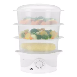 Cookers KALORIK 9.5 Qt. White Food Steamer And Rice Cooker With Built-In Timer 9 Cookers KALORIK 9.5 Qt. White Food Steamer And Rice Cooker With Built-In Timer -BergHOFF Shop white kalorik rice cookers dg 33761 4f 1000