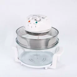 Toasters Magic Chef 1300 W White Convection Countertop Oven With Built-In Timer -BergHOFF Shop white magic chef toaster ovens ewgc12w3 4f 1000